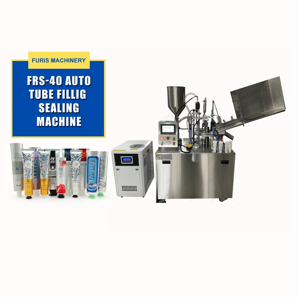 for 3-300ml Plastic Aluminum Tube Equipment Automatic Plastic Tube Filling Sealing Machine