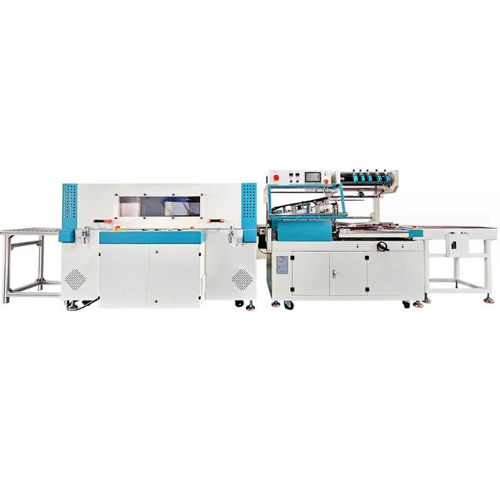 Fully Automatic Heat Shrink Tunnel Sealing Wrapper Flow Wrapping Machine Plastic POF/PVC Film Wrap Thermal Side Sealer Packing Packaging Machine