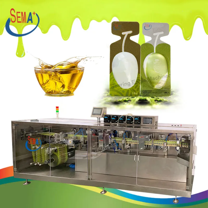 Liquid Food Single Mono Dose Plastic Ampoule Filling Sealing Machine