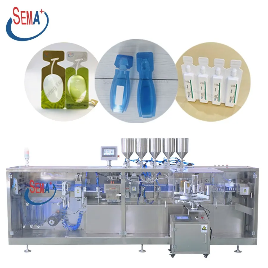 Liquid Food Single Mono Dose Plastic Ampoule Filling Sealing Machine